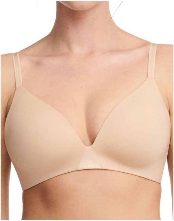 Chantelle T-Shirt BH Damen Triangle Bügelfrei Beige-0