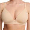 Chantelle T-Shirt BH Damen Triangle Bügelfrei Beige-2