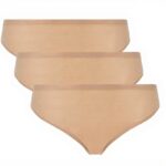 Chantelle Tanga nahtlos weich bequem 3er-Pack Damen