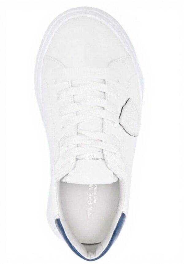 Philippe Model Sneaker Blau Weiß Leder Herren Schuhe
