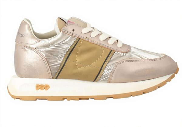 Philippe Model Sneaker Running Tour Leder Goldband Damen