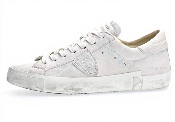 Sneaker Philippe Model Paris X weiß Ziegenleder Herren