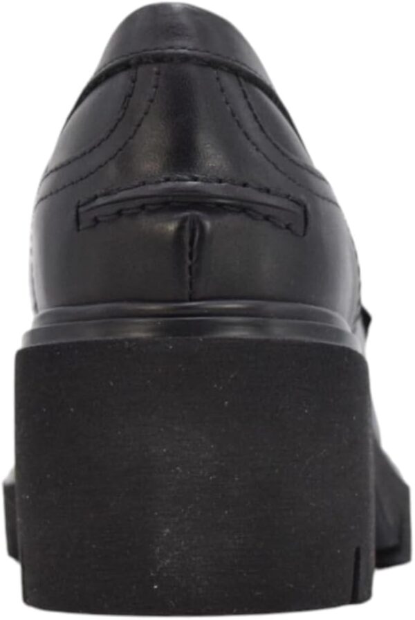 BAG Damenschuhe Leder Blockabsatz Schwarz 35-41 EU-5