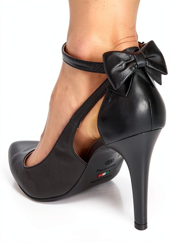 Nero Giardini Damen Pumps Leder Absatzhöhe 9,5cm-6