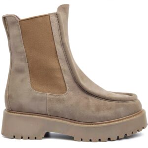 Nero Giardini Damen Stiefel Leder Wasserdicht Beige-0