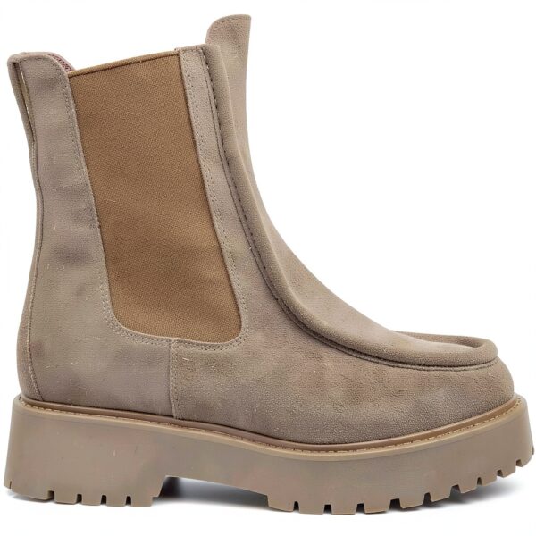 Nero Giardini Damen Stiefel Leder Wasserdicht Beige-0