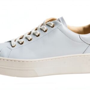 Nero Giardini Damen Sneaker Leder Weiß Bequem-0