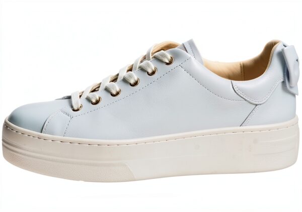 Nero Giardini Damen Sneaker Leder Weiß Bequem-0