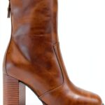 Nero Giardini Damen Stiefel Leder Blockabsatz Reißverschluss-0