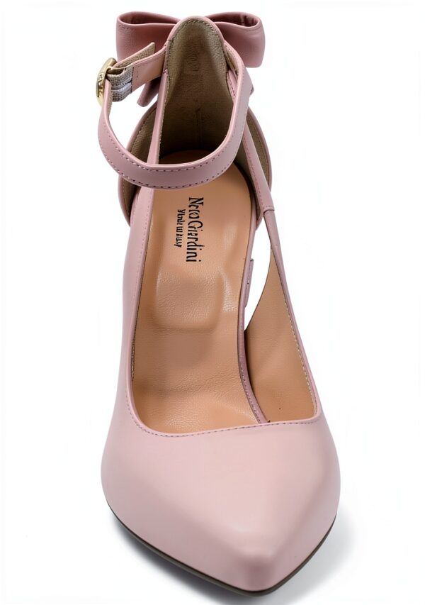 Nero Giardini Damen Pumps Leder Absatzhöhe 9,5cm-4