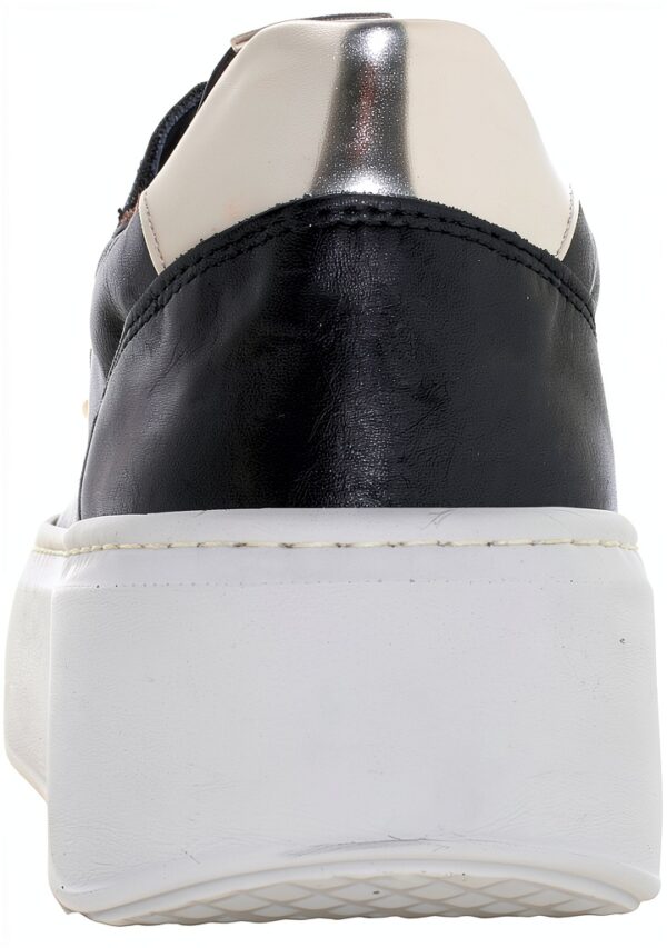 Nero Giardini Damen Schnürhalbschuhe Leder Schwarz Glitter-8