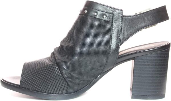 Nero Giardini Herrenschuh Schwarz Leder Design Elegant-2