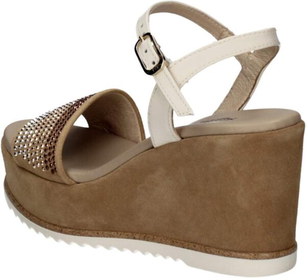 Nero Giardini Sandalen Wildleder Bernstein Damen Schuhe-1