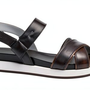 Nero Giardini Damen Sandalen Leder Schwarz Sommer-0
