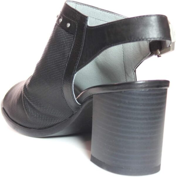 Nero Giardini Herrenschuh Schwarz Leder Design Elegant-3