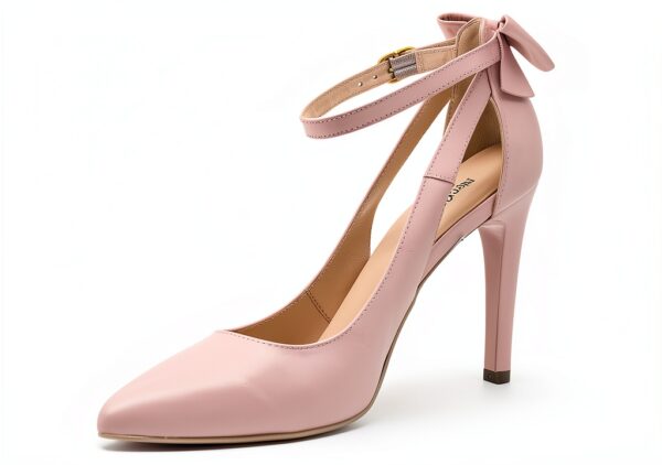 Nero Giardini Damen Pumps Leder Absatzhöhe 9,5cm-3