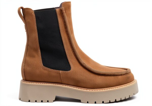 Nero Giardini Damen Stiefel Leder Blockabsatz Braun Maulwurf-0
