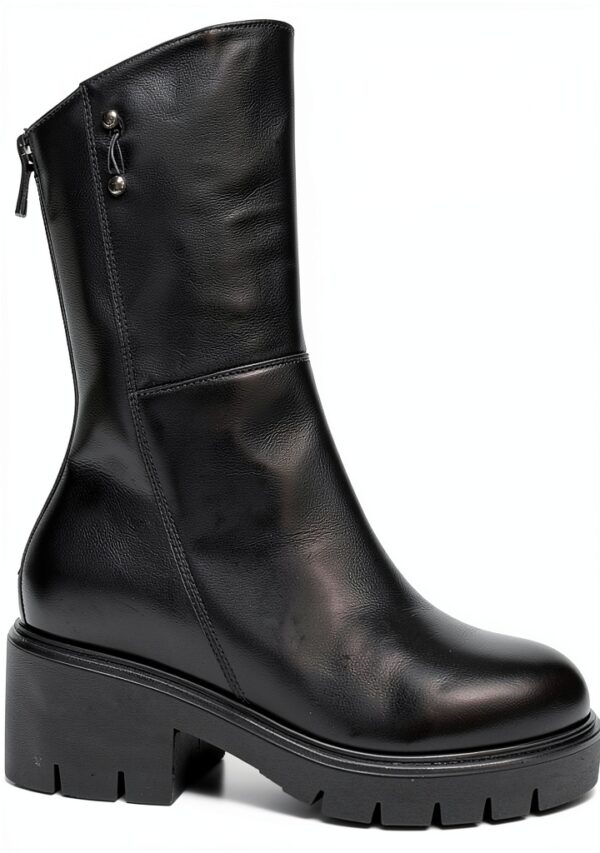 Nero Giardini Damen Wanderschuhe Leder Reißverschluss-0