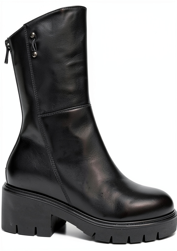 Nero Giardini Damen Wanderschuhe in Schwarz auf einem Waldweg