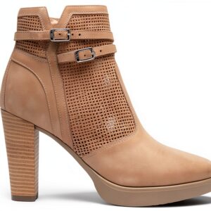 Nero Giardini Damen Stiefeletten Elba Material Beige-0