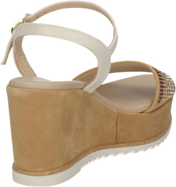 Nero Giardini Sandalen Wildleder Bernstein Damen Schuhe-2