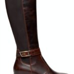 Nero Giardini Damen Stiefel Leder Blockabsatz Reißverschluss-0