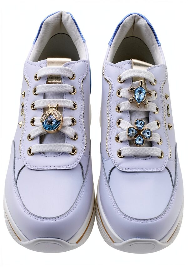 Nero Giardini Damen Sneaker Weiß herausnehmbare Innensohle-6