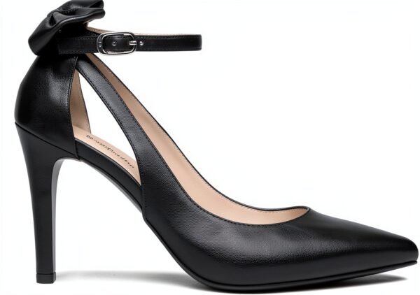 Nero Giardini Damen Pumps Leder Absatzhöhe 9,5cm-2