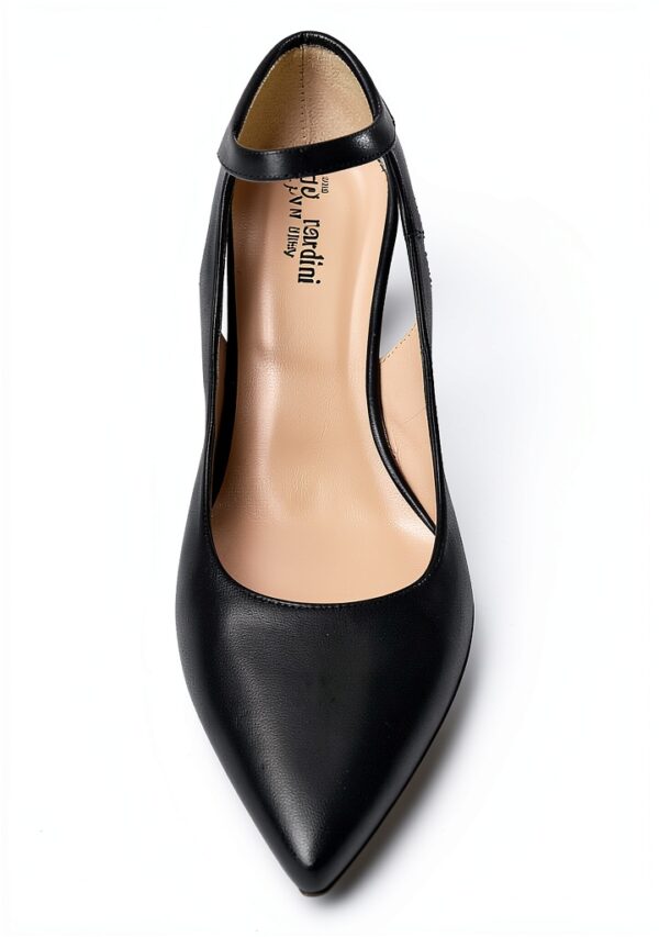 Nero Giardini Damen Pumps Leder Absatzhöhe 9,5cm-4