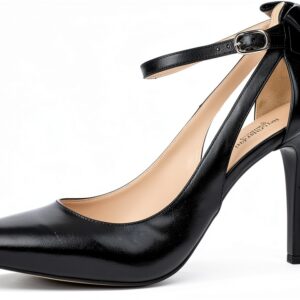 Nero Giardini Damen Pumps Leder Absatzhöhe 9,5cm-0