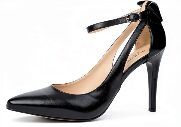 Nero Giardini Damen Pumps Leder Absatzhöhe 9,5cm-0