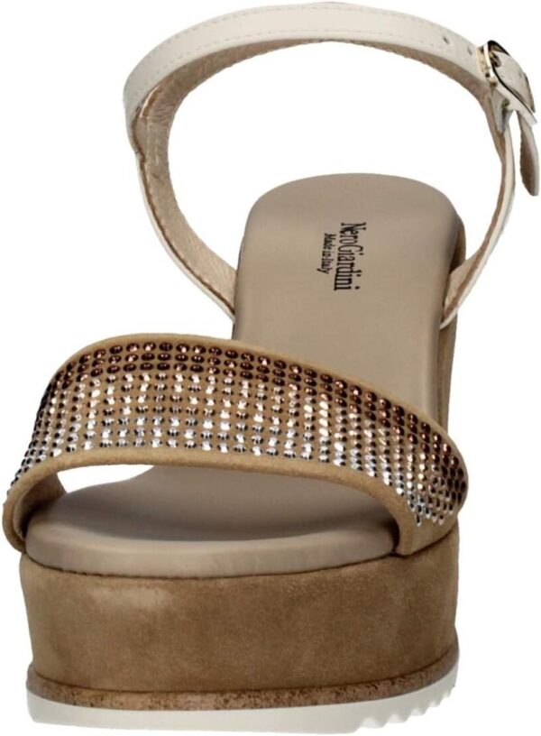Nero Giardini Sandalen Wildleder Bernstein Damen Schuhe-4