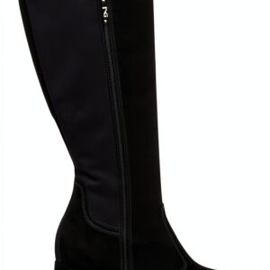 B.A.G. Damen Stiefel Leder Blockabsatz Reißverschluss-0