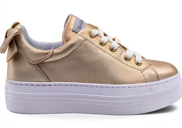 Nero Giardini Damen Schnürhalbschuhe Leder Plateau Absatz-4