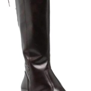 BAG Damen Stiefel Leder Blockabsatz Reißverschluss-0