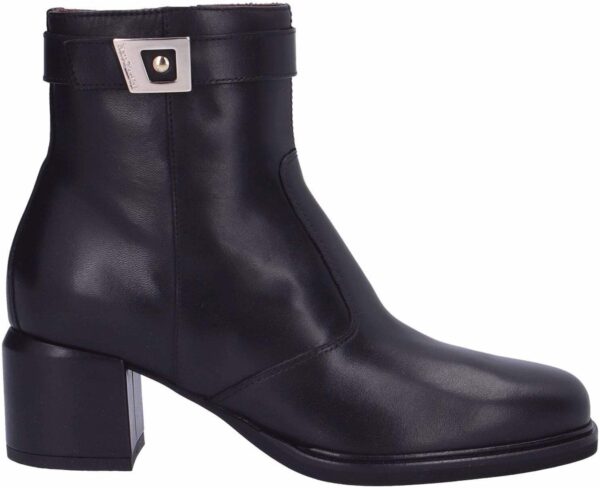 Nerogiardini Stiefelette Leder Damen Schwarz Größentabelle-0