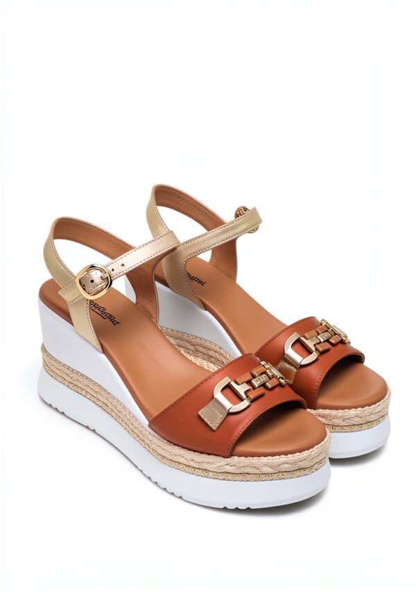 Nero Giardini Damen Sandalen Leder Italienische Qualität-2