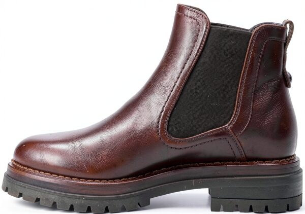 Nero Giardini Damen Leder Stiefeletten wasserdicht 5 cm-3