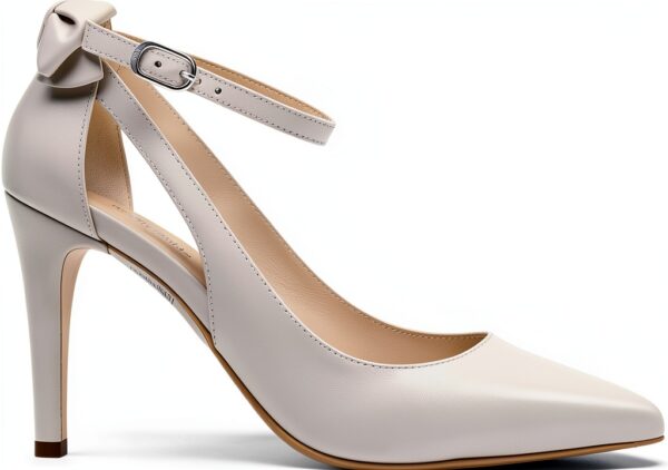 Nero Giardini Damen Pumps Elfenbein Leder Stiletto-4