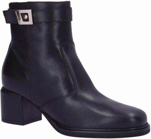 Nerogiardini Stiefelette Leder Damen Schwarz Größentabelle-6