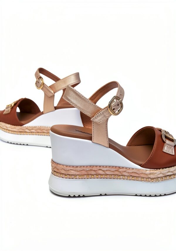 Nero Giardini Damen Sandalen Leder Italienische Qualität-4