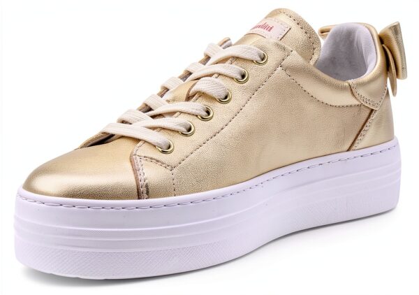 Nero Giardini Damen Schnürhalbschuhe Leder Plateau Absatz-1