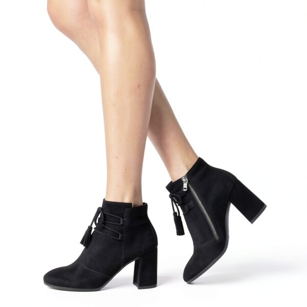 Leder Damenschuhe Nero Giardini Schwarz 8cm-1