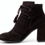 Leder Damenschuhe Nero Giardini Schwarz 8cm-0
