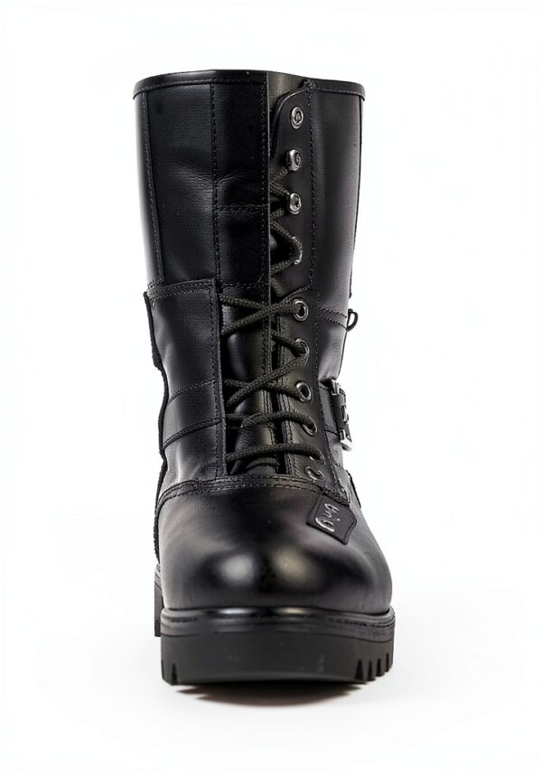 Damen-Lederstiefel von Amazon - Leder, Blockabsatz, Medium-1