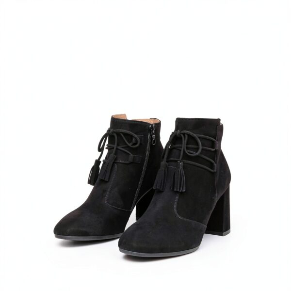Leder Damenschuhe Nero Giardini Schwarz 8cm-3