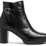 Damen-Lederstiefel von B.A.G. S.p.A. - 36 EU, Schwarz-0