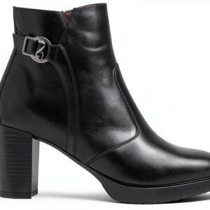 Damen-Lederstiefel von B.A.G. S.p.A. - 36 EU, Schwarz-0