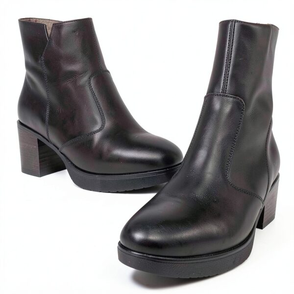 Damen-Lederstiefel von B.A.G. S.p.A. - 36 EU, Schwarz-2
