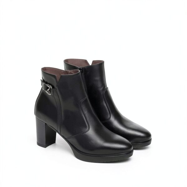 Damen-Lederstiefel von B.A.G. S.p.A. - 36 EU, Schwarz-1